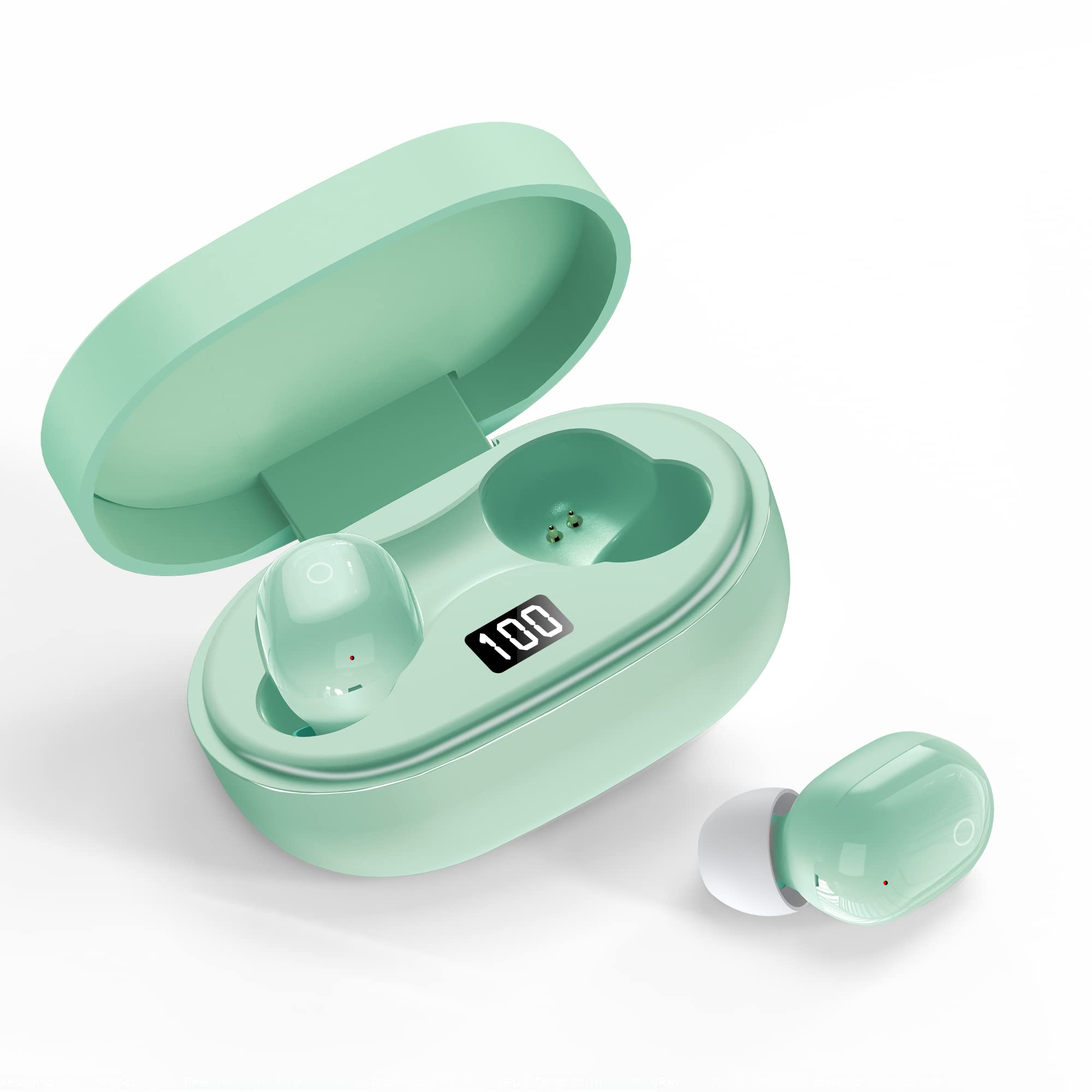 ワイヤレスイヤホン Bluetooth グリーン 緑 通話 楽天市場】Bluetooth5.4 イヤホン ワイヤレスイヤホン ブルートゥース